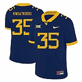 West Virginia Mountaineers 35 Nick Kwiatkoski Navy College Football Jersey Dzhi,baseball caps,new era cap wholesale,wholesale hats
